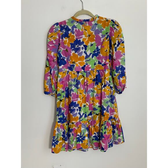 TYLER BOE KARLIE MONET DRESS FLORAL MONET NWT size small - Picture 5 of 7